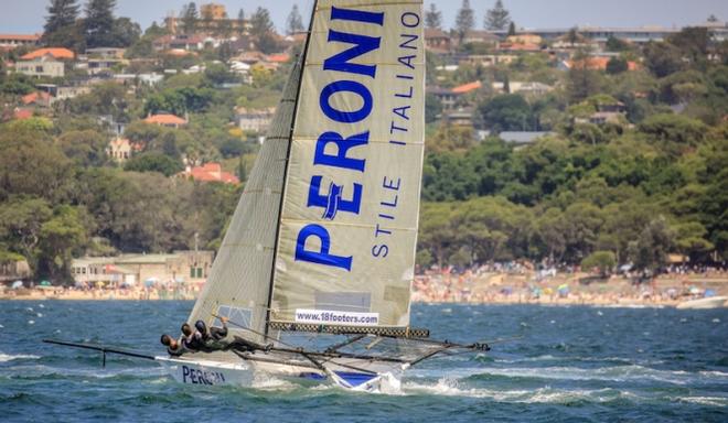 Peroni chipped away at the leaders to take third - WC 'Trappy' Duncan Trophy © Michael Chittenden 